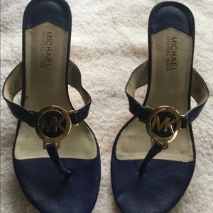 Michael Kors navy sandals